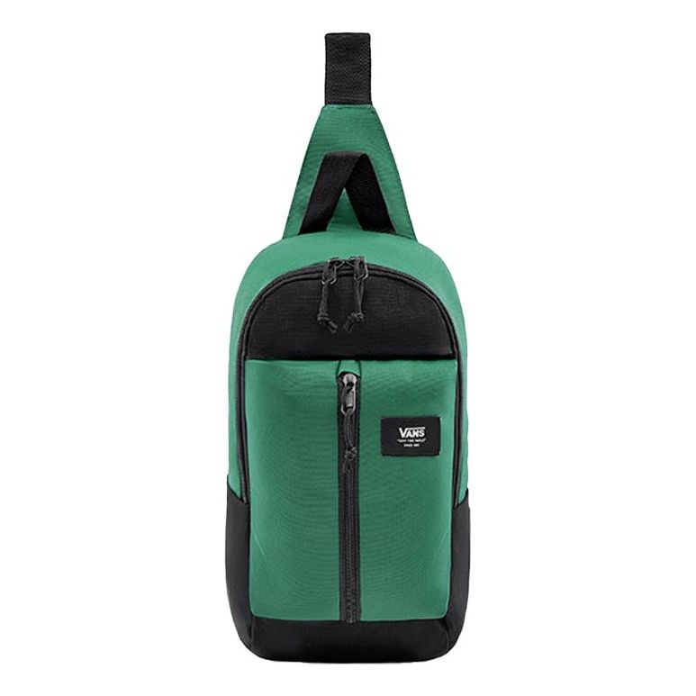 Vans Warp Sling Bag 'Green Black' VN0A3I6BZIV