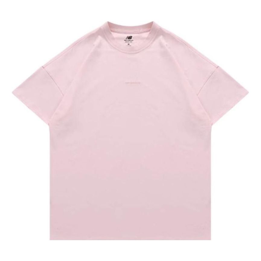 (WMNS) New Balance Athletics Nature State Short Sleeve T-Shirt 'Light Pink' AWT23556-WAN