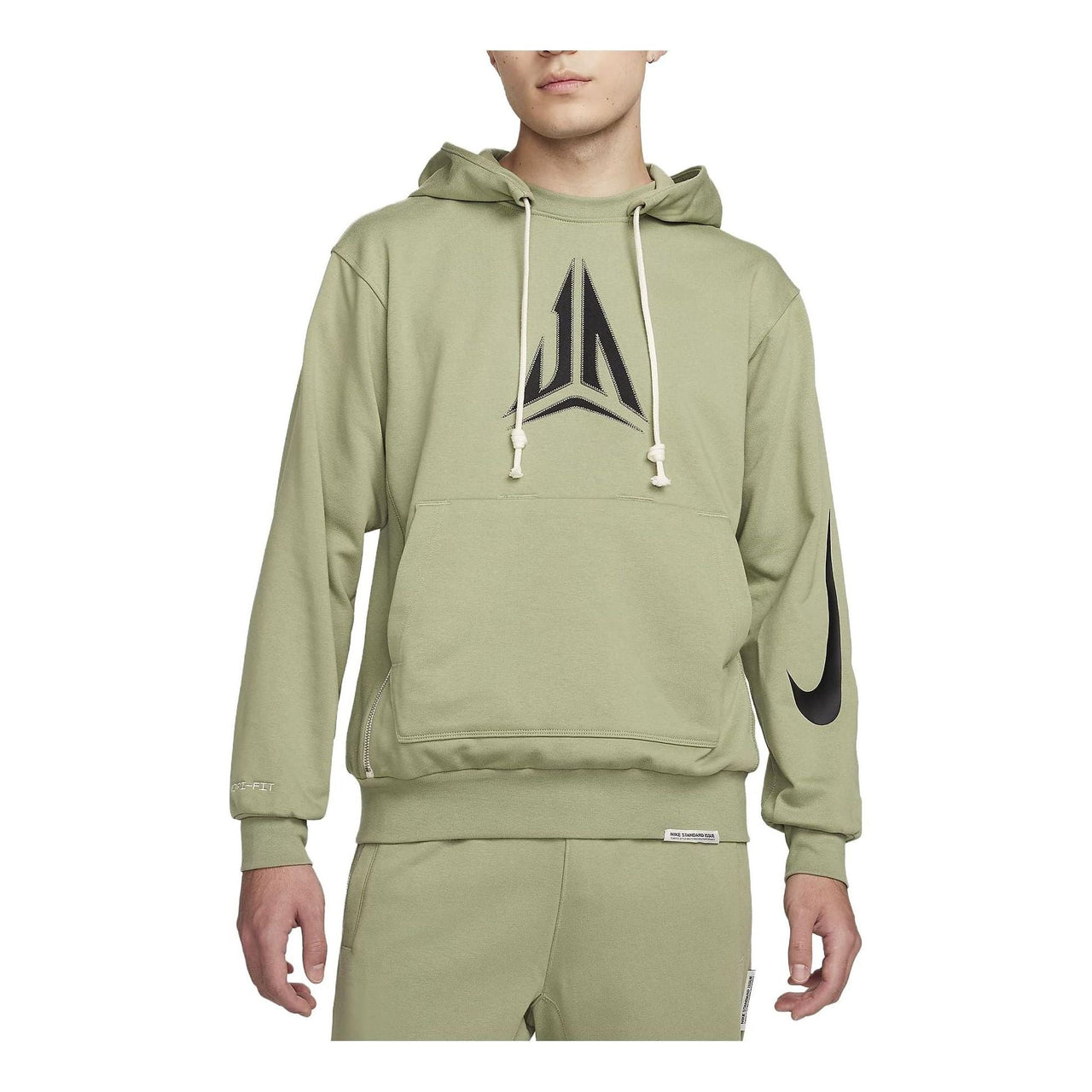Nike Dri-FIT JA Pullover Basketball Hoodie (Asia Sizing) 'Oil Green' FN2988-386