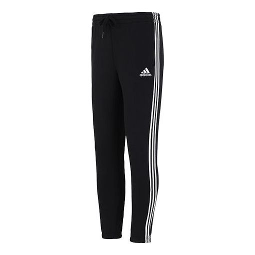 Men's adidas 3s Fl Te Pt Casual Sports Running Side Stripe Long Pants/Trousers Black GK8822