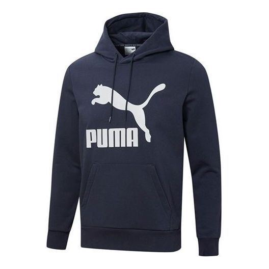 PUMA Big Logo Hoodie 'Navy' 536742-43