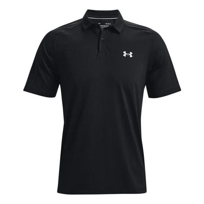 Under Armour Iso-Chill Polo Shirts 'Black' 1370090-001
