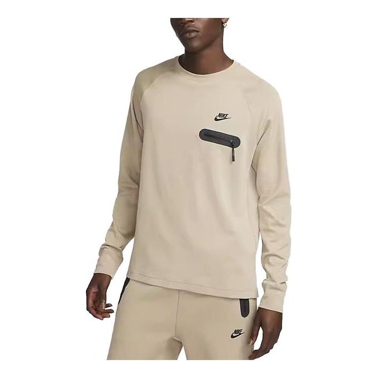Nike Tech Long Sleeve T-shirt 'Beige' FD9881-247