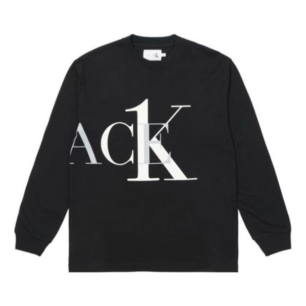Palace X Calvin Klein Long Sleeve Logo T-Shirt 'Black' P22CKLS002