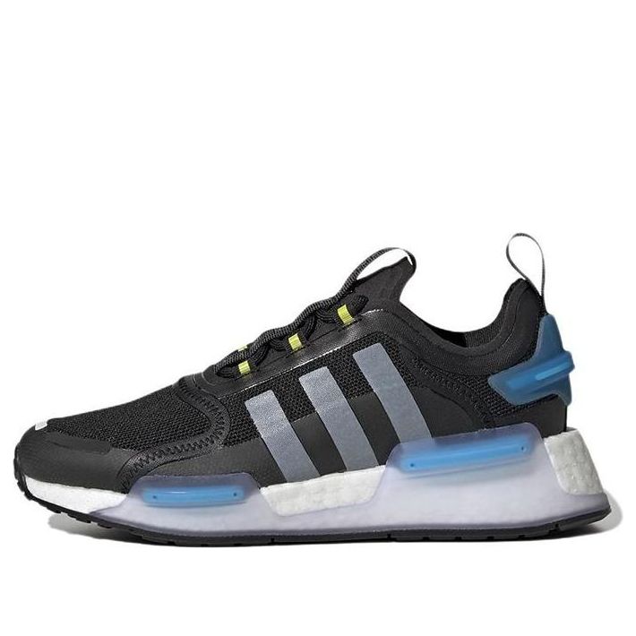 (GS) adidas NMD_R1 V3 'Black White' GW1481