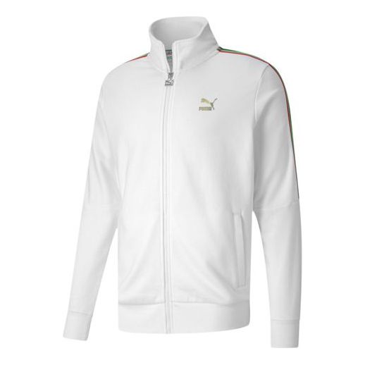 PUMA TFS Unity Zipper Knit Jacket White 599293-02
