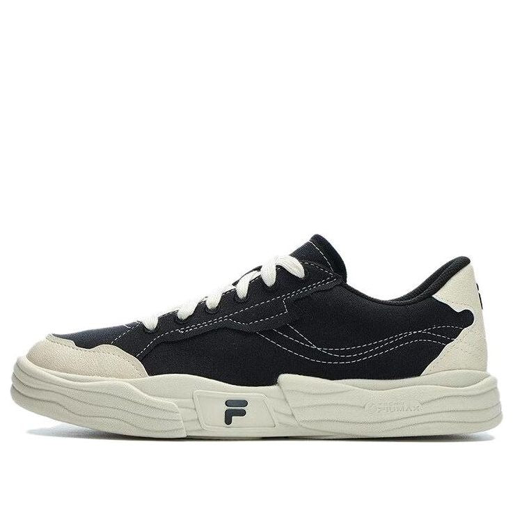 (WMNS) FILA FUSION Pop II Skate Shoes 'Black White' T12W322109FBA
