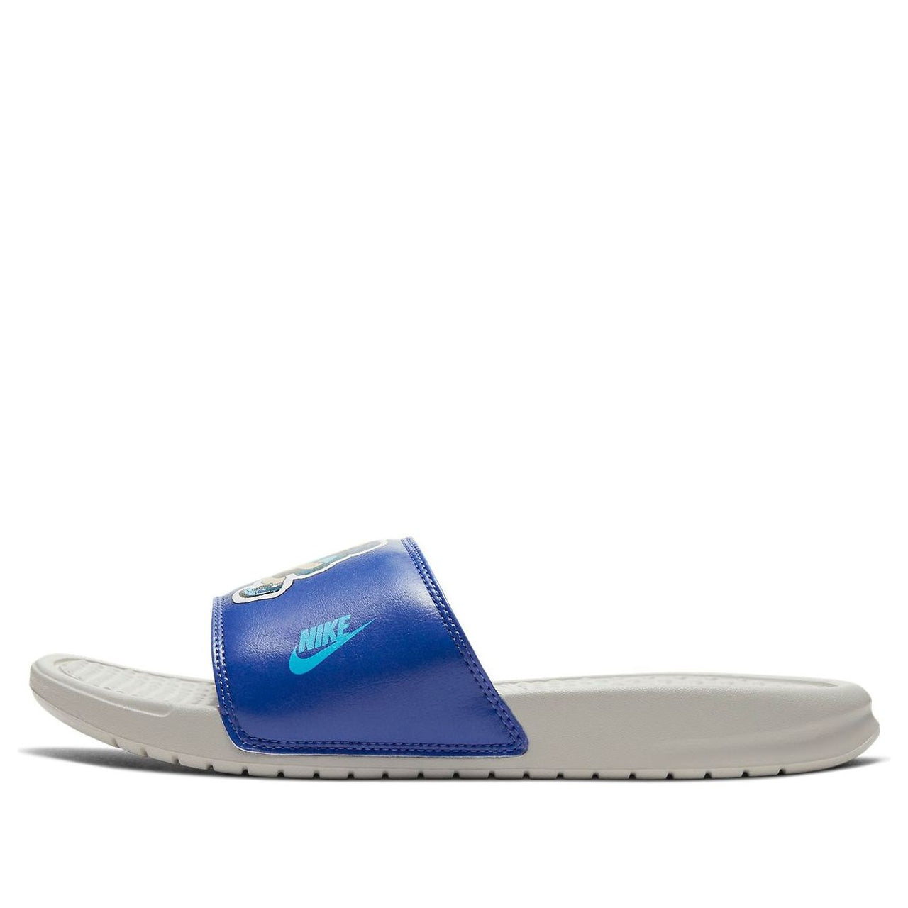 Nike Benassi JDI Print Slide 'Hiker Cartoon - Light Bone' 631261-038