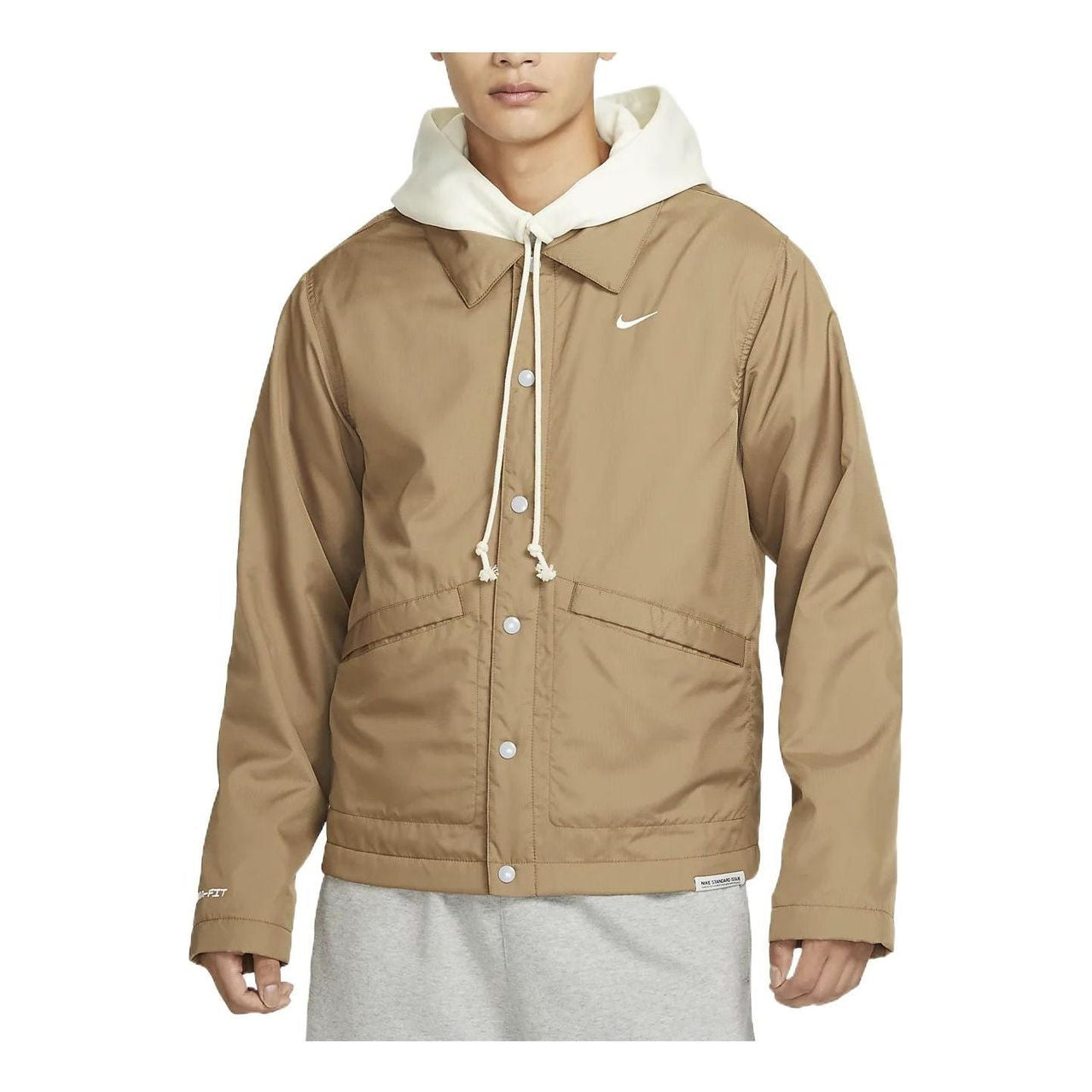 Nike Standard Issue Therma-FIT Jacket 'Beige' FB1833-258