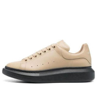 Alexander McQueen Larry Sneakers 'Beige Black' 727388WHTQ49787