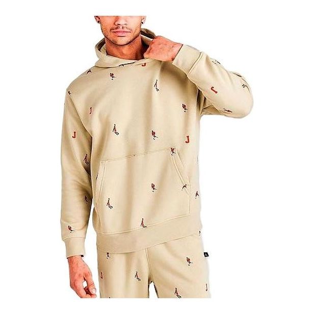 Air Jordan Fleece Holiday Hoodie 'Rattan' DV9392-206