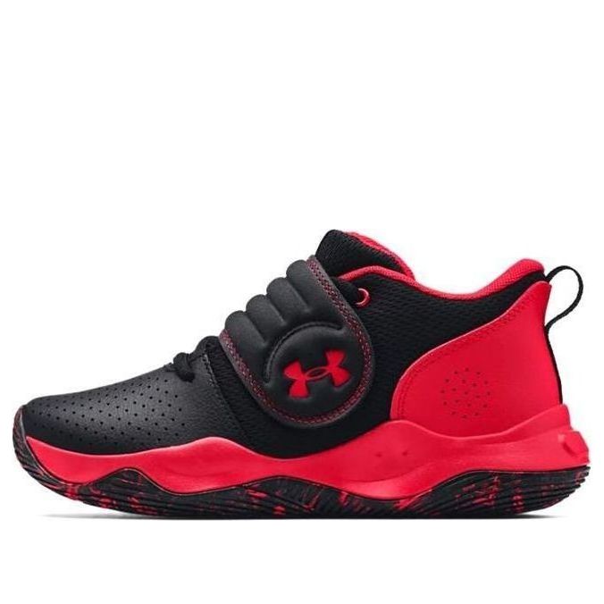 (GS) Under Armour Zone BB 'Black Red Camo' 3024262-002