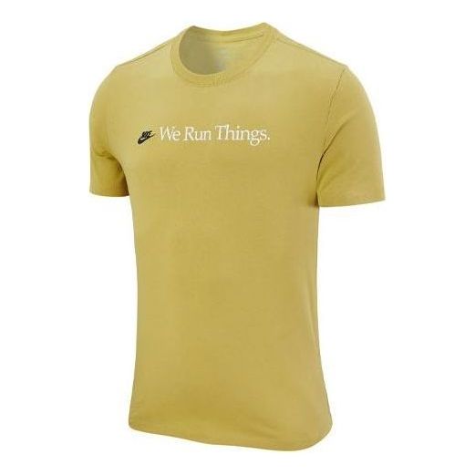 Nike Sportswear Airathon Run Things T-Shirt 'Yellow' DH0275-740
