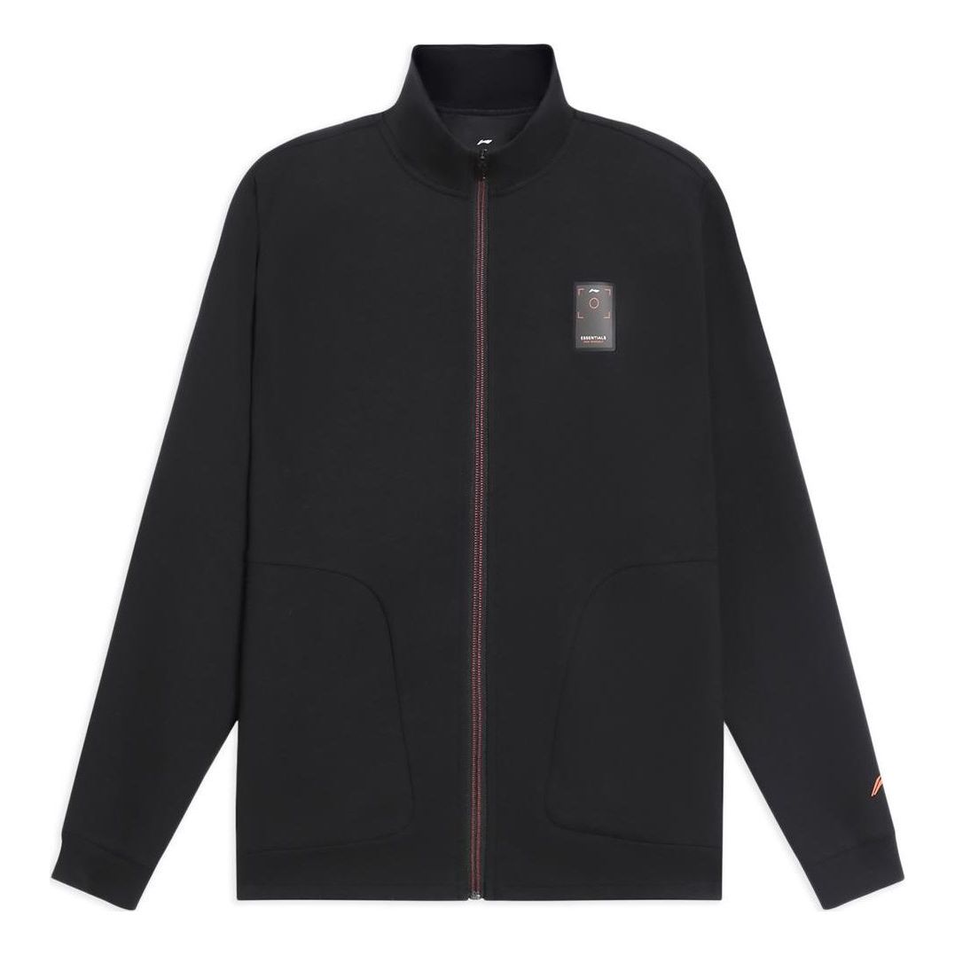 Li-Ning Label Logo Training Jacket 'Black' AWDS787-2