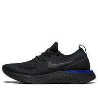 (WMNS) Nike Epic React Flyknit 'Black Racer Blue' AQ0070-004