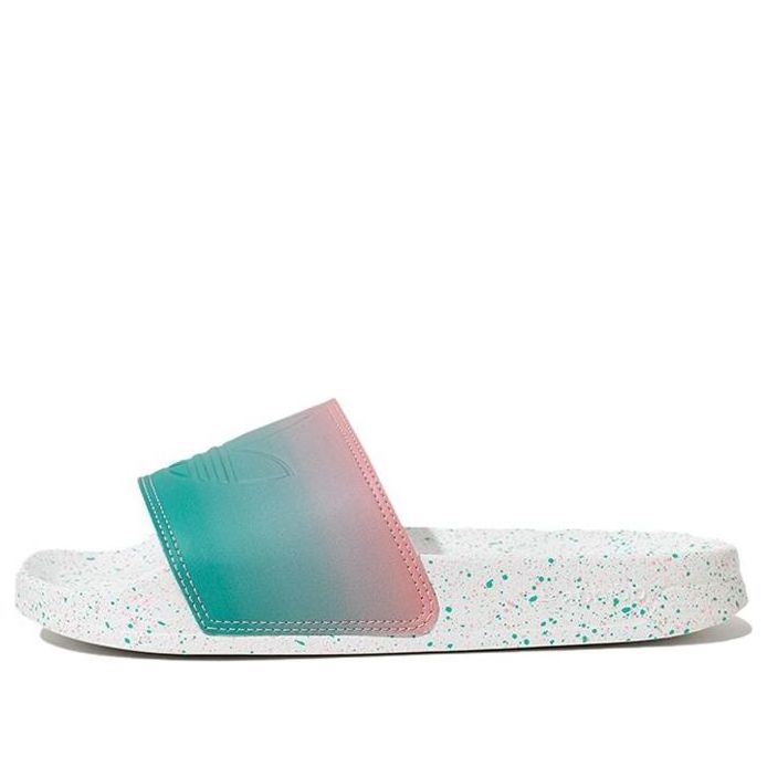 (GS) adidas Originals Adilette Lite Slides 'Pink White Teal' GX2104