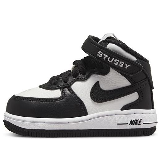 (TD) Nike x Stussy Air Force 1 Mid 'Black White' DN4160-002