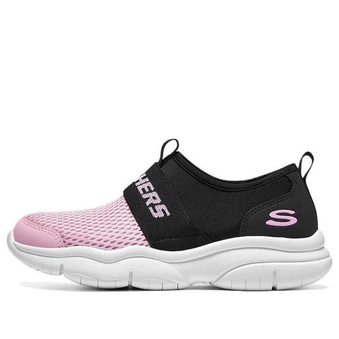 (GS) Skechers Flex Blast Shoes 'Black Pink' 302579L-BKPK