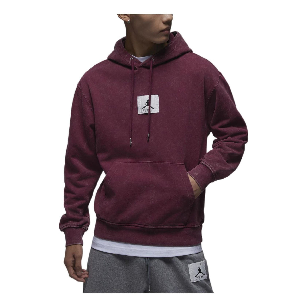 Air Jordan Wash Fleece Hoodie 'Red' DR3088-680