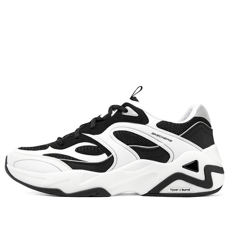 Skechers D'LITES Hyper Burst 'White Black' 232425-WBK