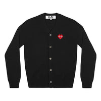COMME des GARCONS PLAY Cardigan Invader Emblem 'Black' AZ-N084-051-1