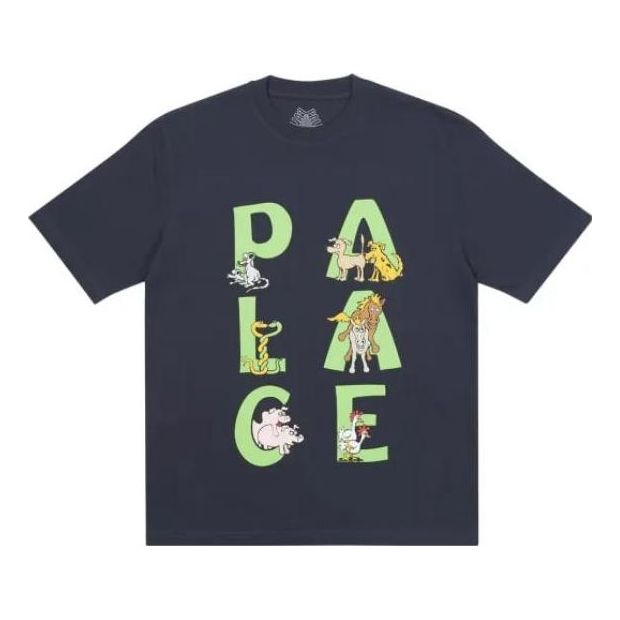 Palace FW22 Session T-Shirt 'Navy' P23TS057