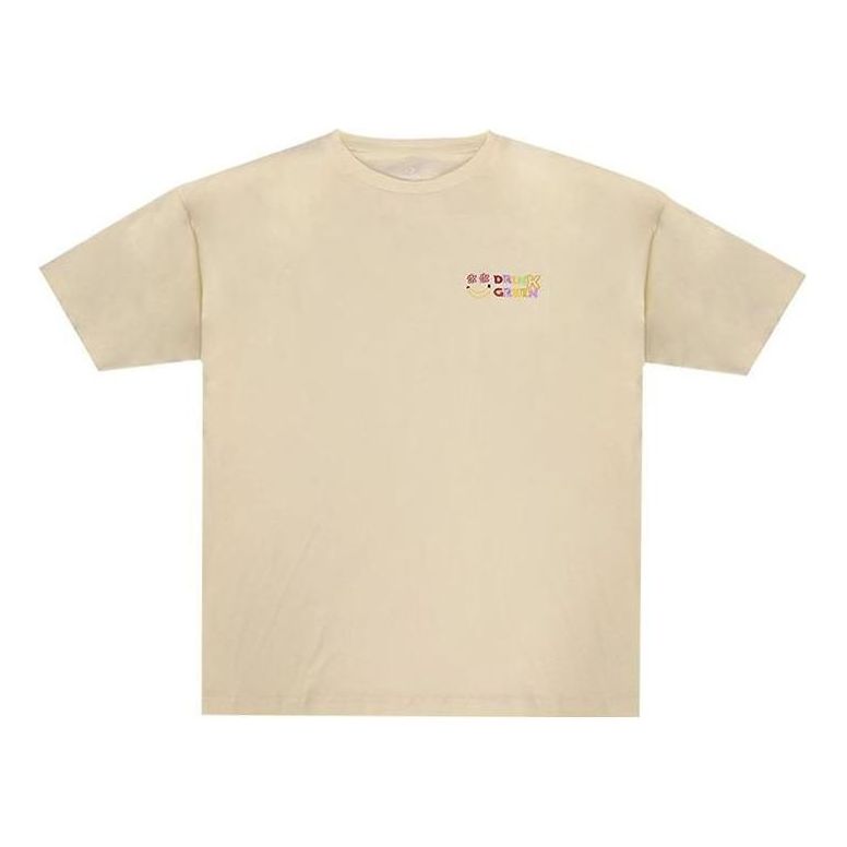 (WMNS) Converse Fruit Logo T-Shirt 'Beige' 10025866-A01