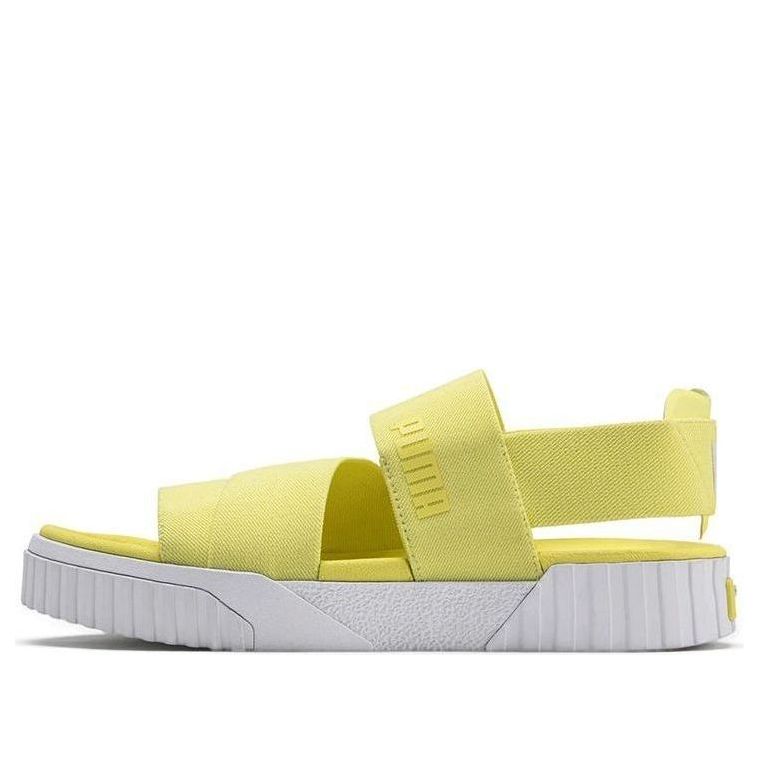 (WMNS) Selena Gomez x PUMA Cali Sandal Yellow 370758-01