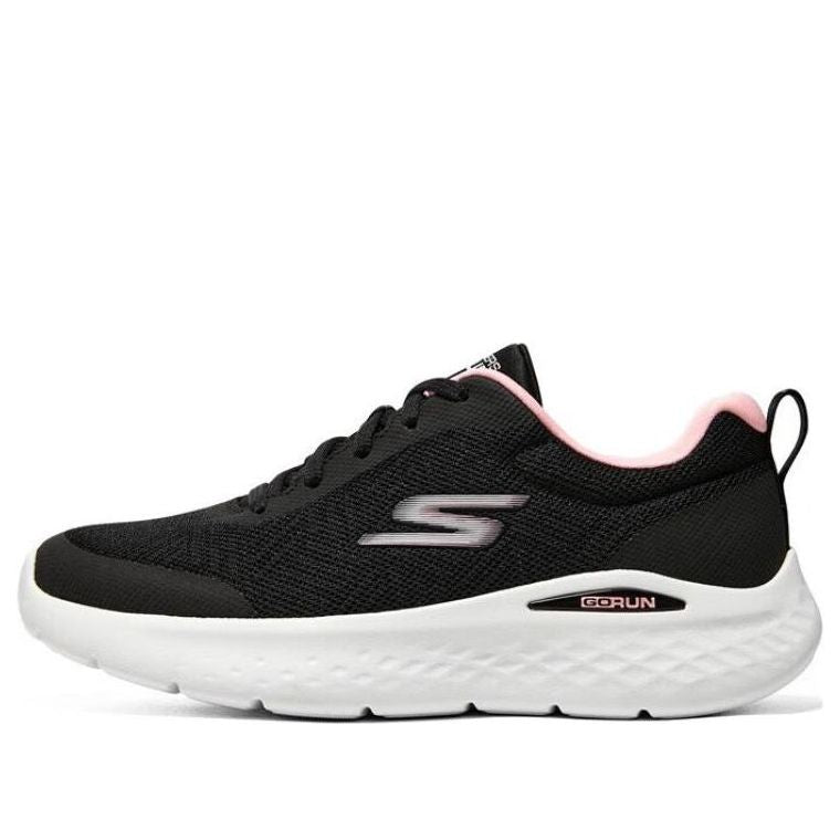 (WMNS) Skechers GO RUN Lite 'Black White Pink' 129425-BKPK