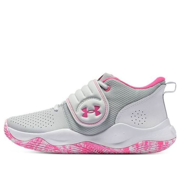 (GS) Under Armour Zone BB 'Grey Pink' 3024262-100