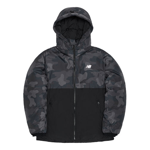 New Balance Camouflage Jacket 'Black Grey' NPA4S013MIX