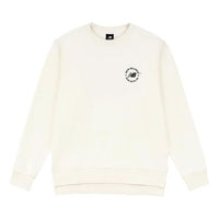 New Balance Logo Pullover Sweatshirt 'White Black' AMT33343-CIC