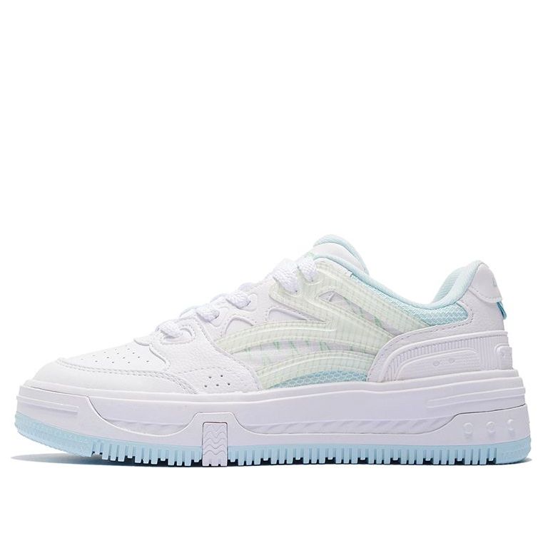 (WMNS) Li-Ning Floating 'White Light Green' AGCS078-1