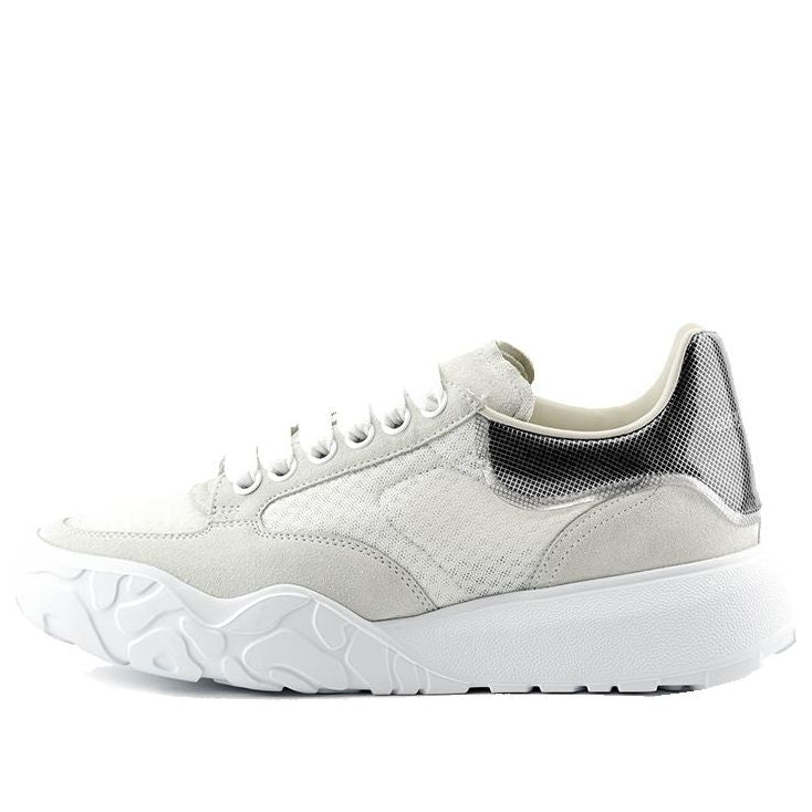 Alexander McQueen Court Trainer 'Beige White' 662662W4QH19340