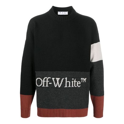 Off-White FW20 Sweater Men Multicolor OMHE048F20KNI0011001