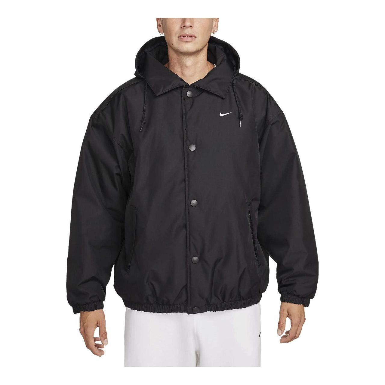 Nike Sportswear Solo Swoosh Puffer 'Black' FB7852-010