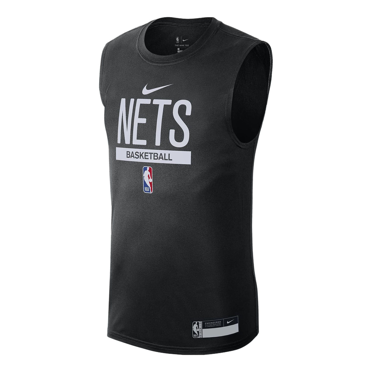 Nike x NBA Brooklyn Nets Training Jersey 'Black' DR6753-010