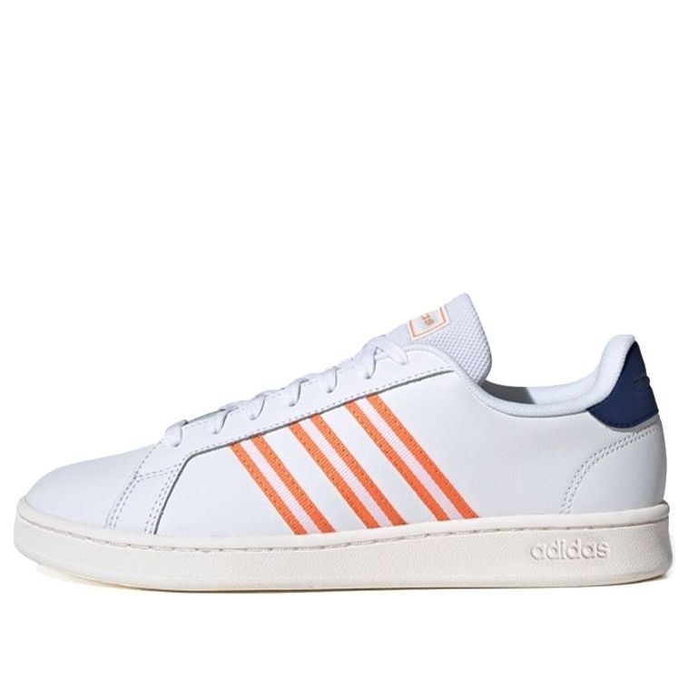 adidas neo Grand Court 'White Orange' EH2058