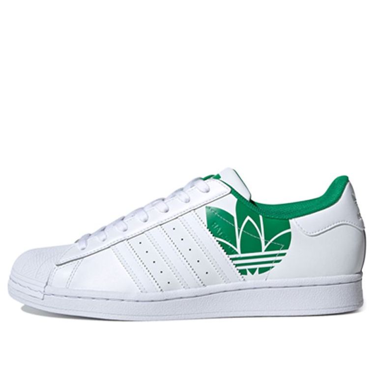 adidas Superstar 'Trefoil Print - White Green' FY2827