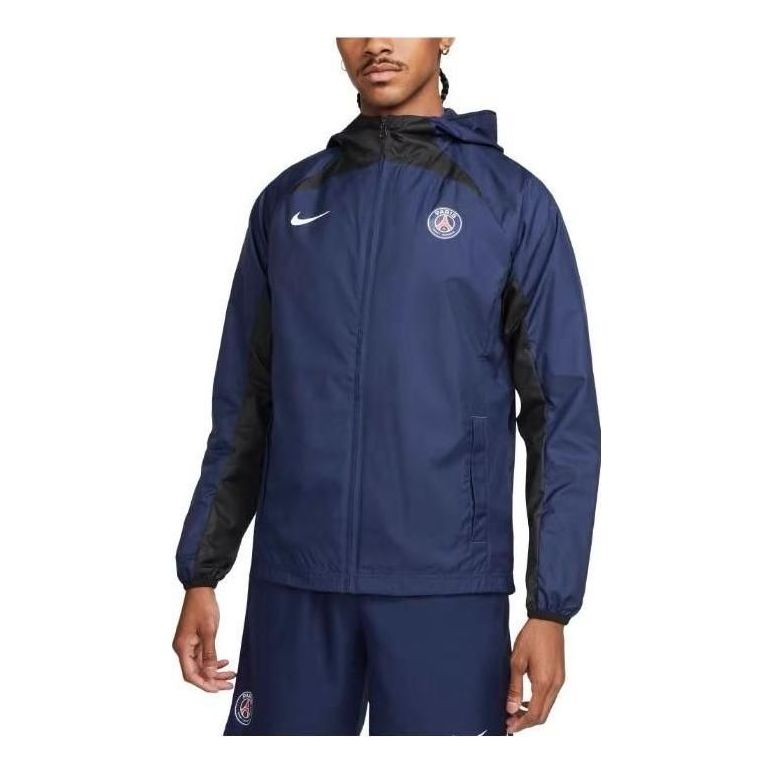 Nike Paris Saint-germain 2022-23 Awf Jacket 'Navy' DN1185-410