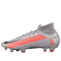 Nike Mercurial Superfly 7 Elite FG 'Metallic Grey Crimson' AQ4174-906