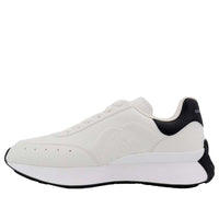(WMNS) Alexander McQueen Sprint Runner Sneakers 'White Black' 782630WIDN59061