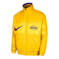 Nike NBA Lakers Courtside Jacket 'Yellow' DR9192-728