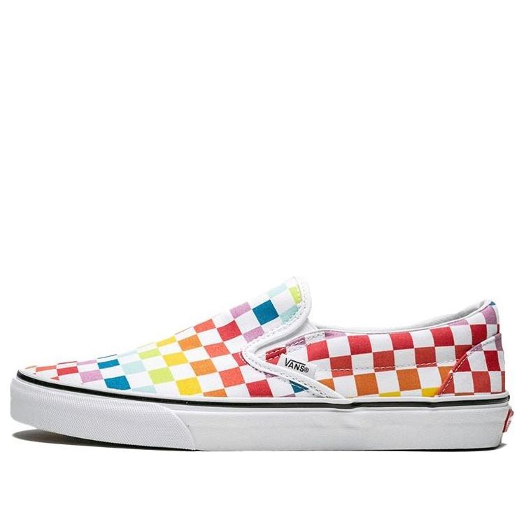 Vans Classic Slip-On 'Rainbow Checkerboard' VN0A3UT7U09