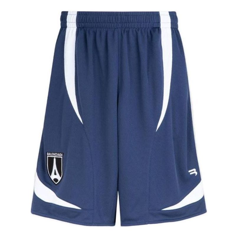 Balenciaga Sporty B Soccer Short 'Blue' 641610TJV054372