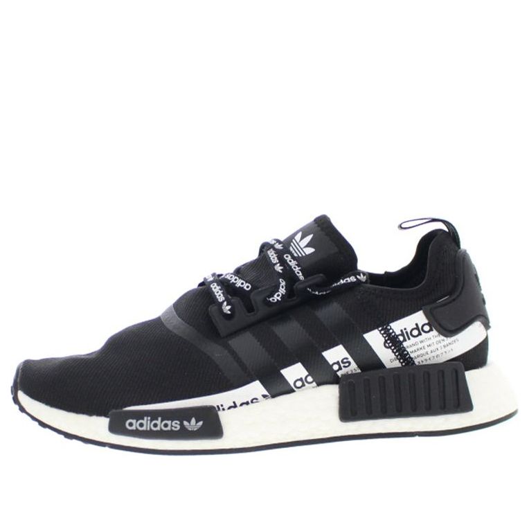 adidas originals NMD_R1 'Black White' FU6829