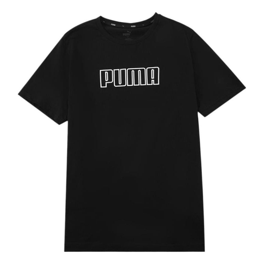 PUMA Essentials Logo T-shirt 'Black' 671602-01