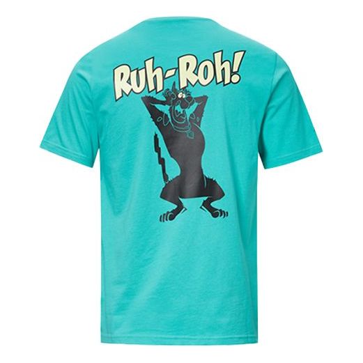 Men's Converse x Scooby Doo Crossover Cartoon Short Sleeve Blue 10020843-A01
