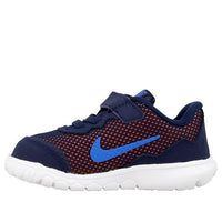 (TD) Nike Flex Experience 4 Low-Top Running Shoes Blue/Orange 749810-400