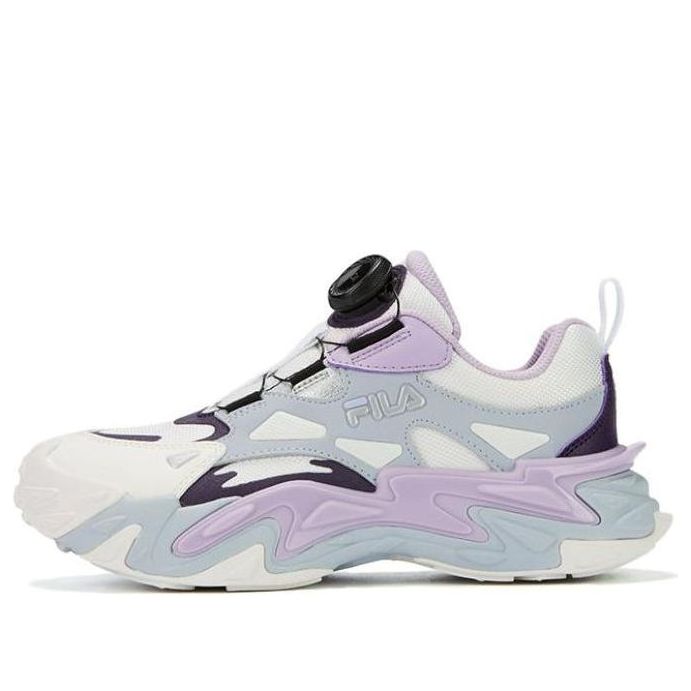 (GS) FILA Low-Top Running Shoes 'White Purple Blue' K15G242504FWG